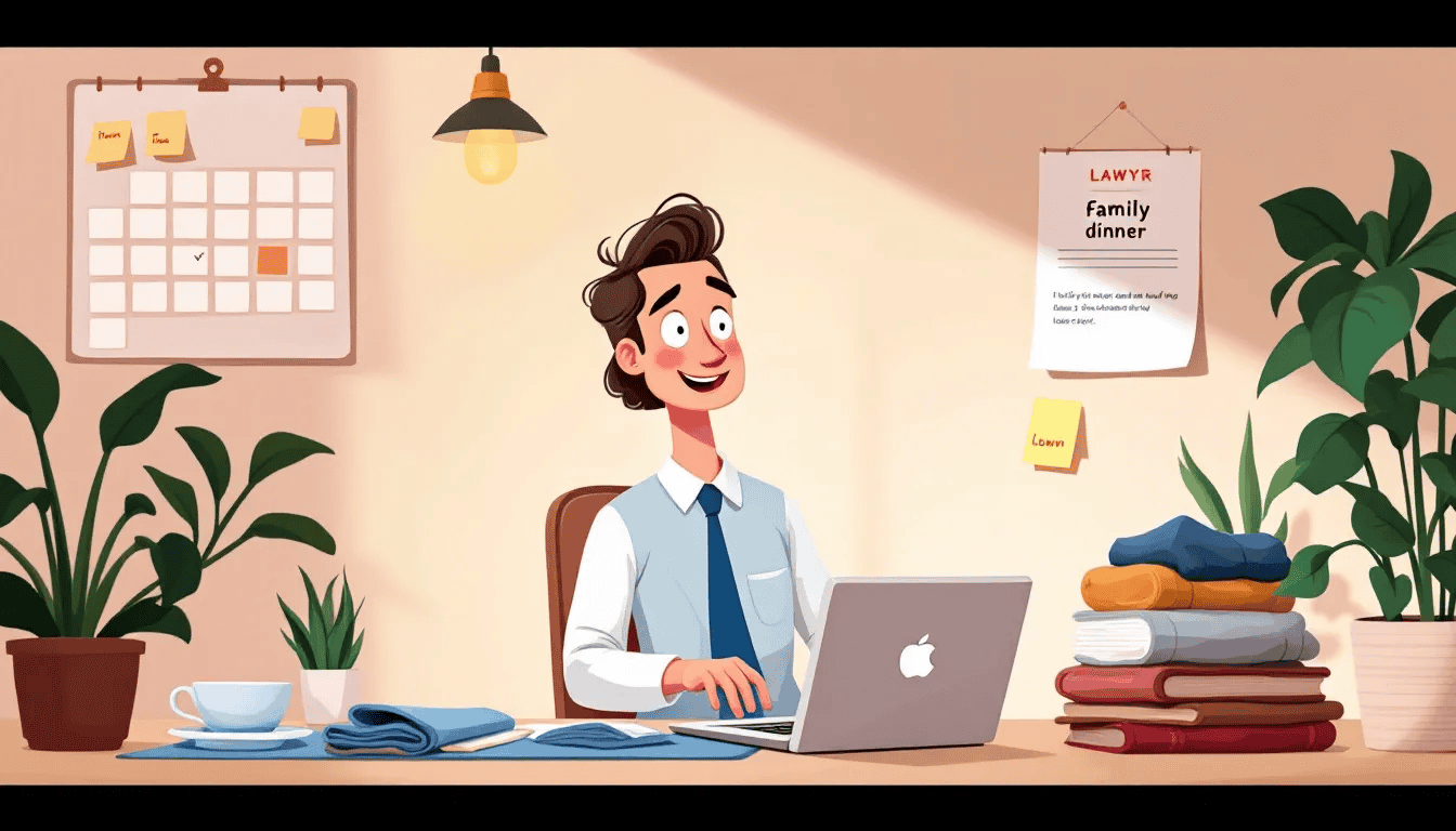 A serene environment promoting self-care and work life balance for lawyers.