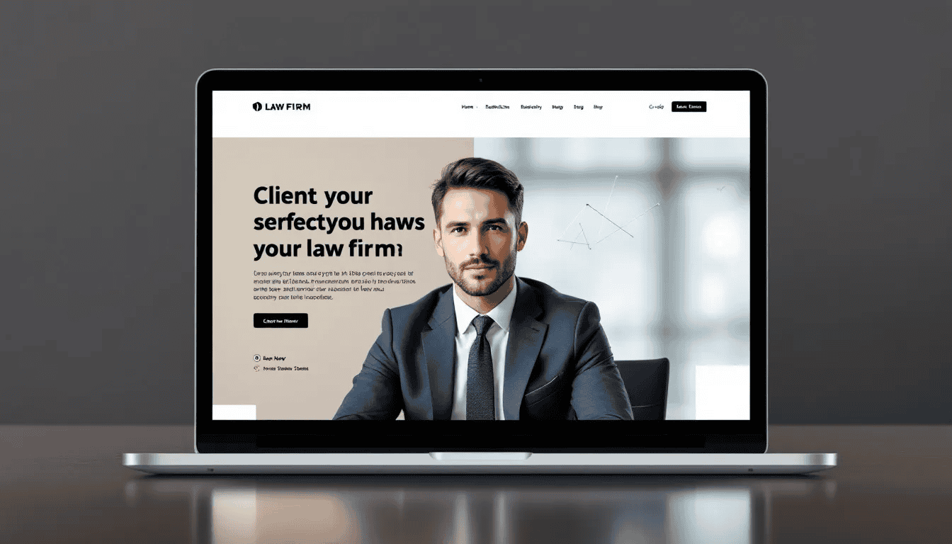 A screenshot of a well-optimized law firm website showcasing client testimonials.