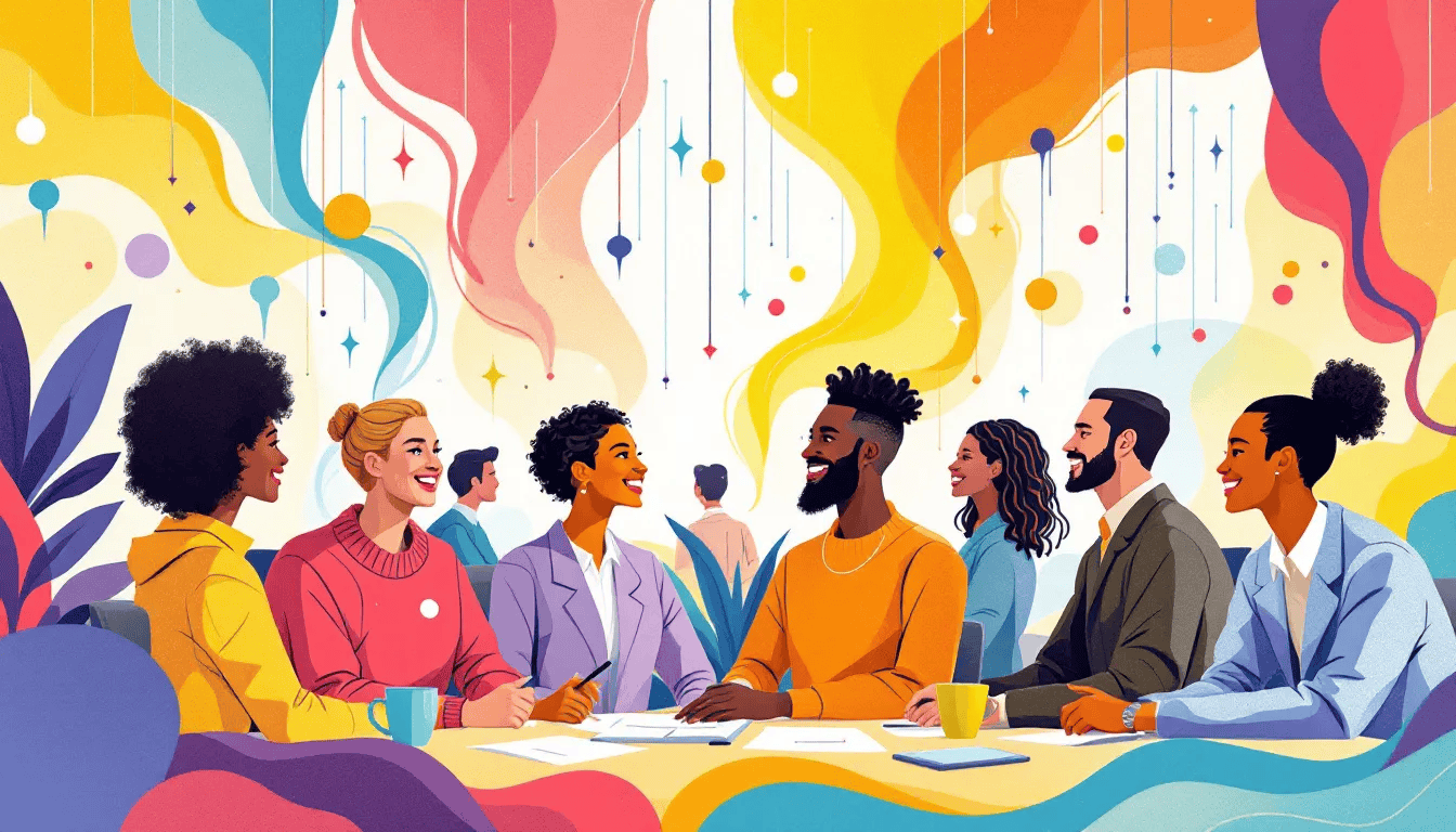 An illustration representing the role of emotional intelligence in rainmaking power.