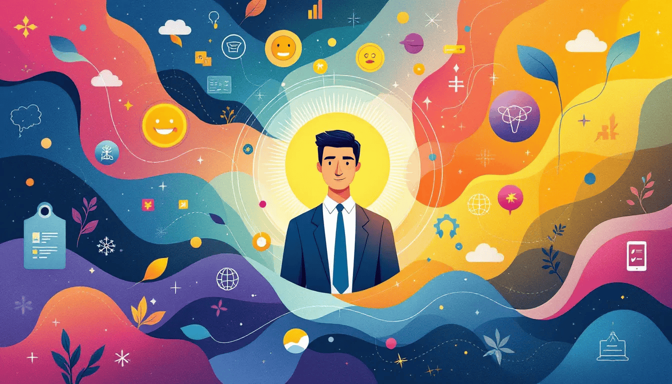 A graphic showing the impact of emotional intelligence on rainmaking success.