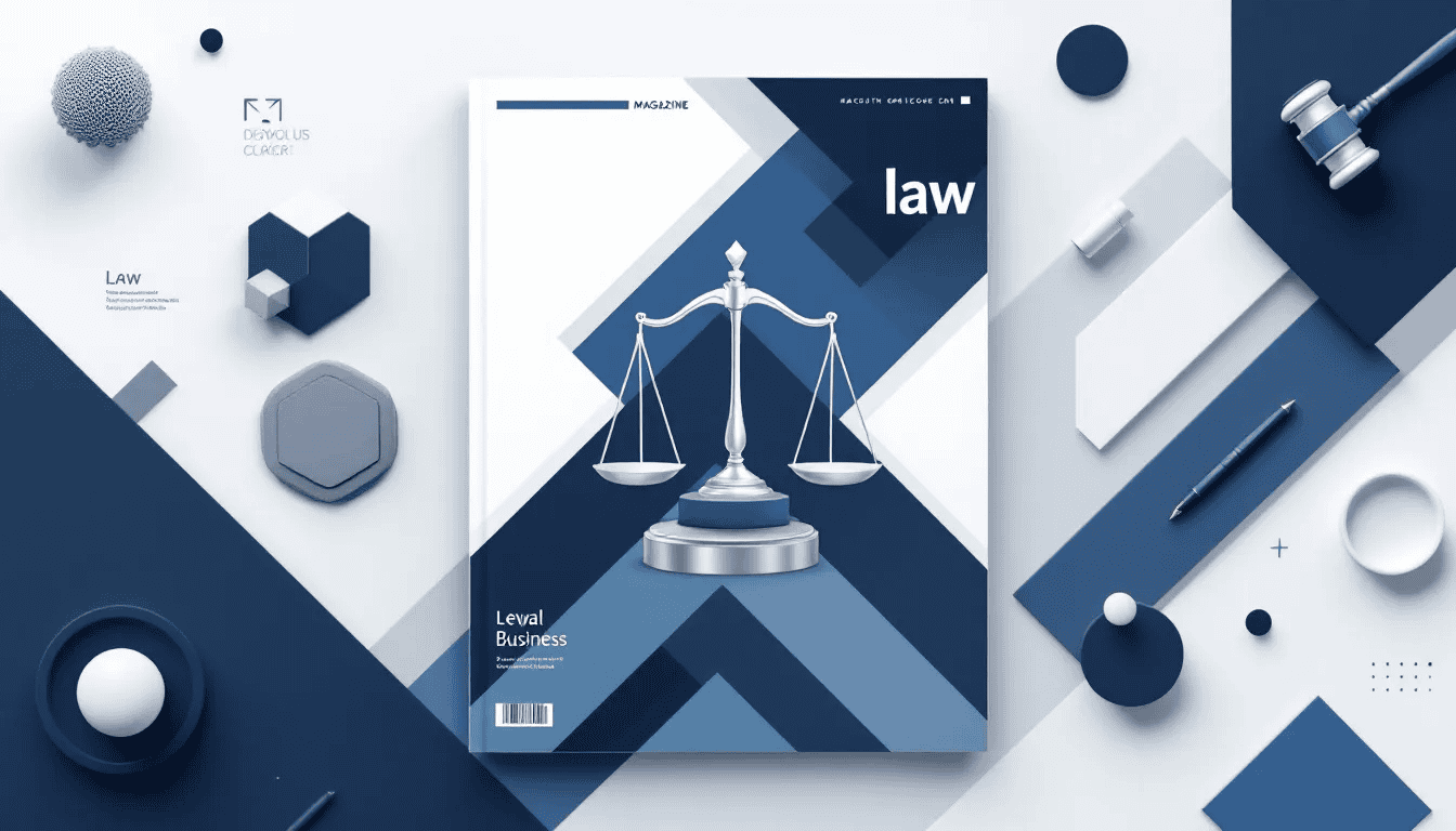 A visual representation of a unique value proposition with law-related elements.